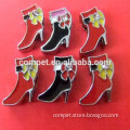 lady boots slide charms